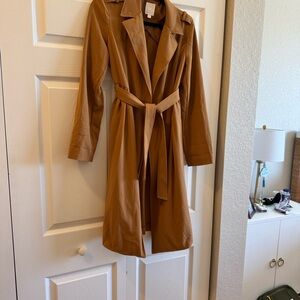 LC Lauren Conrad Tan Trench Coat